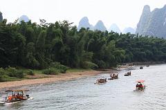 588-Guilin,fiume Li,14 luglio 2014